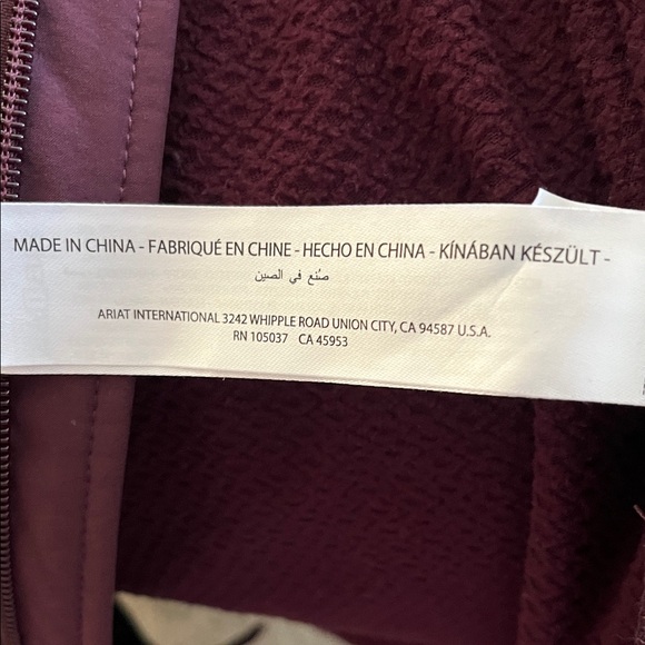 Ariat Woman’s  Purple Performance Jacket - Picture 8 of 16